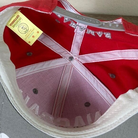 Nassau Bahamas Hat Cap Snapback Mens One Size Embroidered Adjustable Beach Red - Picture 11 of 12